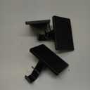 2 in 1 Fireplace Garland and Stocking Hangers for Mantel Heavy Duty Christmas Stocking Holders for Mantle Metal Garland Hooks Xmas Holiday Decoration(Black, 6 Pack)