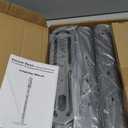 Haturi Vacuum Stand for Dyson Gen5 V15 V12 Detect V11 V10 V8 V7 V6, Vacuum Holder and Metal Storage Bracket Standing dock with Hidden Cord Design for Dyson Handheld Cordless Vacuum Cleaners (with Square Base, Dark Grey)