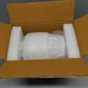 Trupoint Memorials Cremation Urns for Human Ashes, Decorative Burial Urn for Adult Men and Women, Large Opal with Silver Lining