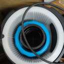 BOMGIE In/ Above Ground Pool Pump, High Flow Powerful Self Priming Pool Pump with Timer, 1.5 HP 5400GPH 115V