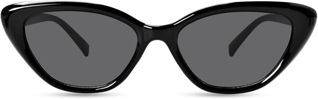 Cat Eye Sunglasses for Women, Vintage Retro Narrow Cateye Frame Trendy Sun Glasses, OP6913