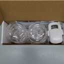 Stove Knob Safety Covers for Child (5 + 1 Pack), Upgraded Universal Size Press Gas Stove Knob Covers with Adhesive, Heat-Resistant Childproof Oven Locks for Kids and Pets (Clear)