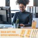 Ripeng 20 Sets Employee Appreciation Gifts Bulk Bamboo Phone Stands with Ballpoint Pens for Desk Office Workers Thank You Gift for Team Coworkers Staff Volunteer Teacher Colleagues (Proud)
