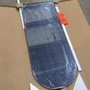 NicBex Arched Full Length Mirror, 64"x24" Aluminum Alloy Frame Full Body Mirror with Stand, Black - Free Standing, Leaning Against Wall or Wall-Mounted, for Bedroom Living Room Dressing Room