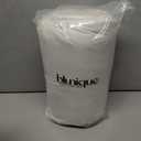 blunique Ultra Soft Cozy Faux Fur Throw Blanket, Fuzzy Plush Thick Bubble Blanket, Oversize Luxury Fluffy Blanket for Couch, Bed, and Living Room, 60x80 Inches, Cream White (Twin)