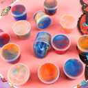 28 Pack Valentines Day Gifts for Kids Classroom - Galaxy Slime with Valentines Day Cards for Kids School, Valentine Classroom Exchange Prizes, Party Favors, Non Candy Gift Exchange