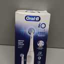 Oral-B Rechargeable Electric Toothbrush, iO2 Starter Kit, 3 Cleaning Modes, Automatic Pressure Sensor to Protect Gums, 2 Brush Heads, Pure White