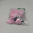 Leadtex 50s Poodle Skirt Sock Hop Costume Accessory Set for Girls with Scarf,Glasses,Socks. (M(8-10), Pink)