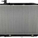 SCITOO Engine Cooling Radiator Assembly Compatible with Honda CR-V CRV 2007 2008 2009, L4 2.4.L Replaces# 2954