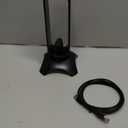 Tilted Nation Gaming Headset Stand | RGB Headphone Stand for Desk with Mouse Bungee and USB Hub (Cool and Clean Setup) Gaming Headset Holder - Perfect Gamer Gift Accessory (Black)