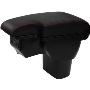 for Nissan Juke Consoles Armrest Box Double Layer Storage with 3 USB Port