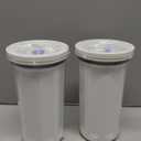 Replacement for New Culligan Pitcher & Dispenser ZEROF01 Water Filter Cartridge, 5-Stage Advanced Filtration, Reduces Lead, Total PFAS, Mercury, Fluoride & Chlorine by GAMOTH, 2 Count