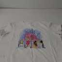 Magic Kingdom Shirts Castle T Shirts for Women Princess Castle Shirt Funny Vacation Trip Tee Casual Holiday Top XL