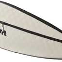 WILSON Premium Tennis Racket Cover - Holds 1 Racket, Cream