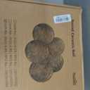 Stanbroil Ceramic Balls - 6" Round Fire Stones for Fire Pit Fire Bowl and Fireplace - Set of 4, Black
