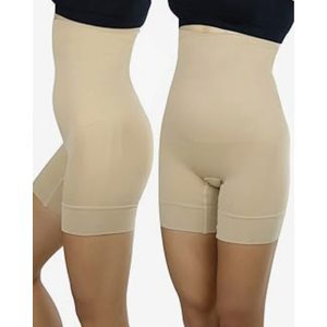 Women's High-Waisted Shaping Control Shorts, Size S