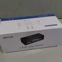 2 Port VGA KVM Switch w/2 KVM Cables, Arvitek USB VGA Switch to Share 1 Monitor and 3 USB Devices Between 2 Computers, Supports 19201440, No Hotkey Support