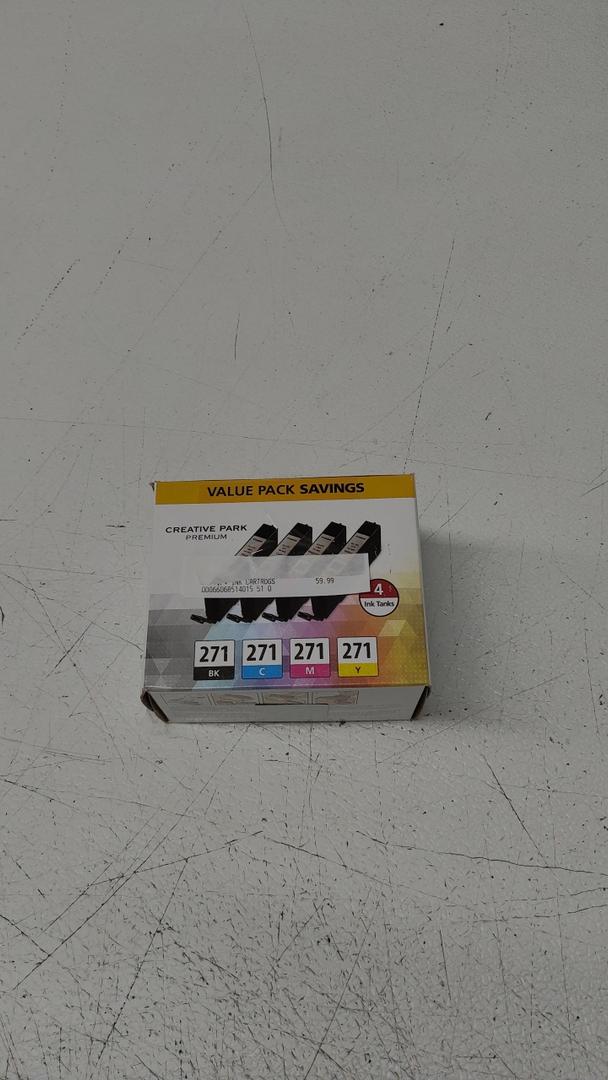 Canon 0390C005 (CLI-271) Printer_Inks_Trays_Cartridges_Tray, Cyan/Magenta/Yellow - in Retail Packaging