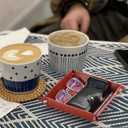 2 x Grandma Birthday Gifts from Granddaughter Grandson, Gift for Grandma Jewelry Ring Dish Blessed to have a grandma like you, Mother's Day Christmas Valentines Day Gifts for Grandma Nana (Grandma Tray)