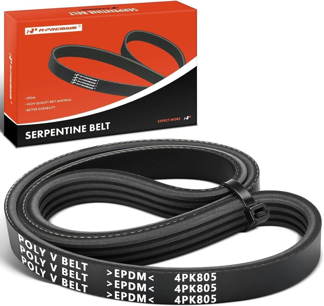 A-Premium 31.73 Inch Air Conditioning Stretch Fit Serpentine Belt Compatible with Subaru Outback 2008-2011, Forester 2009-2013, Impreza 2008-2014, WRX 2013-2016, WRX STI 2013-2021, H4 2.5L, Gas Only
