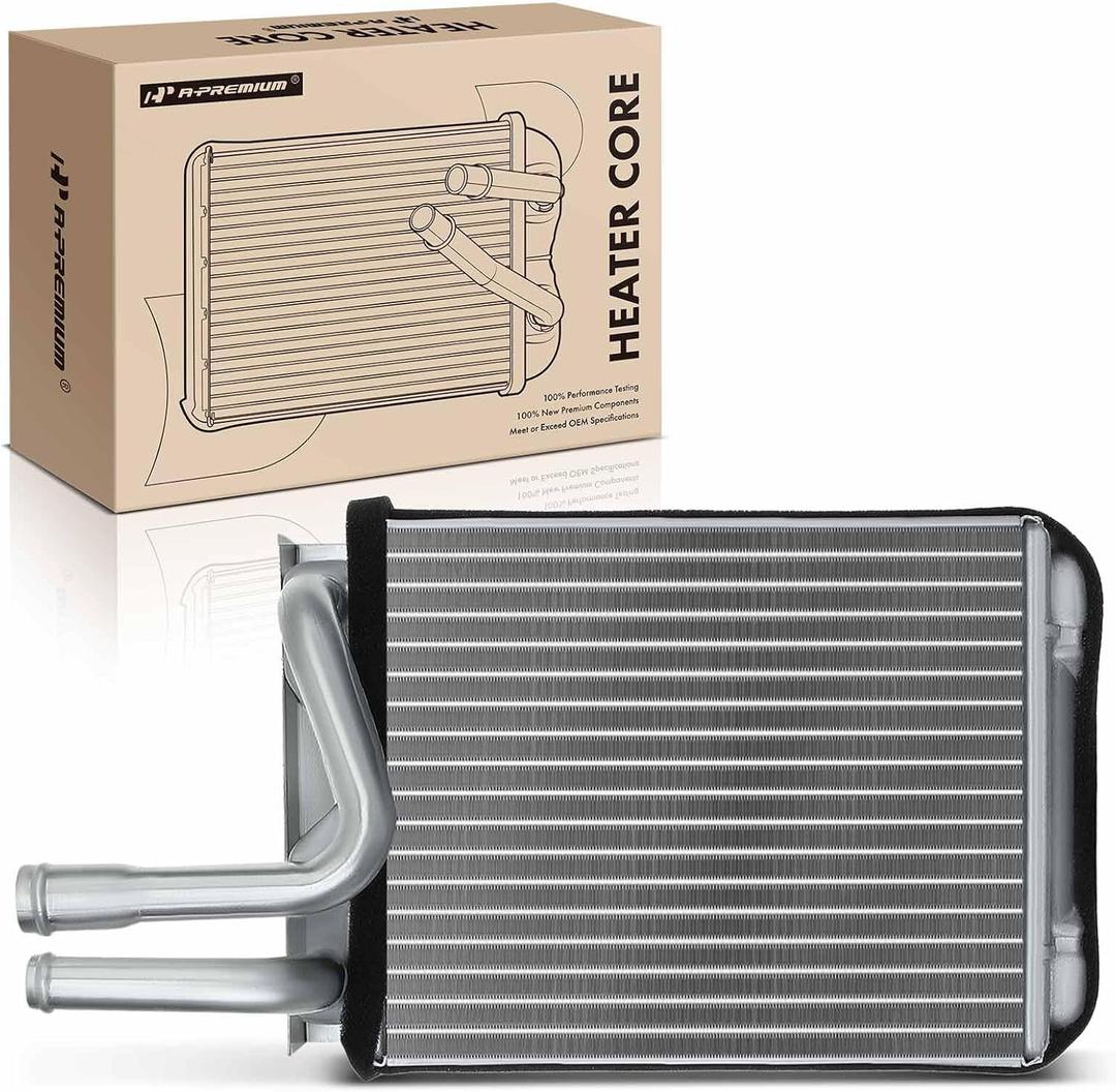 A-Premium Front HVAC Heater Core Compatible with Jeep Wrangler 1987 1988 1989 1990 1991 1992 1993 1994 1995, Sport Utility, 2.5L 4.0L 4.2L