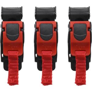 Motorcycle Plastic Helmet Quick Release Speed Clip Chin Strap Pull Buckle 3Pcs