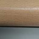 Baseball Wood Bat, 25 Inch Durable and Sturdy Lightweight, Glossy Finish with Cupped for Baseball Training Games or Casual Play