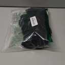 Evridwear Men Moisturizing Cotton Gloves with Touchscreen Fingertips for Eczema Beauty Cosmetic Dry Hands Sensitive Irritated Skin Therapy Overnight Bedtime, 6 Pairs, Lightweight-Black, XS