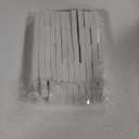 Karlash Nail Mini White Buffer Block File 80/100 Grit 2 Sided (58 pcs White)