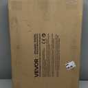 VEVOR 12.5ft Telescoping Ladder, Aluminum Lightweight Multi-Purpose Collapsible Extension, One-Touch Retraction Ladder, Heavy Duty 330LBS Max Capacity with Non-Slip Feet, for Home, Outdoor Work, Loft