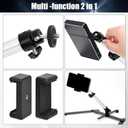 YIFMEIG Overhead Tripod for Mini Projector - Phone Holder,Camera Stand,Webcam,Stronger Support with Clip for Cookie Decorating,eaching Online Live Streaming and Showing 360 Rotation