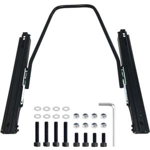 Seat Sliders, Dual Locking Seat Mounting Track Assembly Kit, Universal Seat Slider for Sparco, NRG, Racing Seat and Most Aftermarket Seats