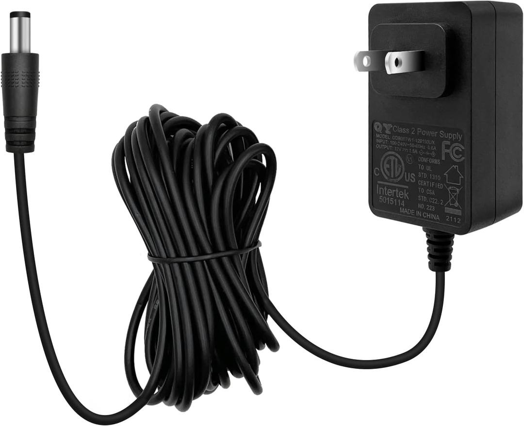 Replacement Part 9004190216 for Masterbuilt Power Adapter, Compatible with Masterbuilt Gravity Series 560/800/ 1050 XL Grills & Smokers, Gravity Power Supply with 16.4 ft Long Cord