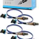 TAUTOY 4PCS 250-24649 234-4815 O2 Oxygen Sensor Upstream Downstream (3.0L 3.6L) for Chevy Equinox Impala Traverse Captiva Sport,for GMC Acadia Terrain,for Cadillac SRX,for Buick Allure Enclave