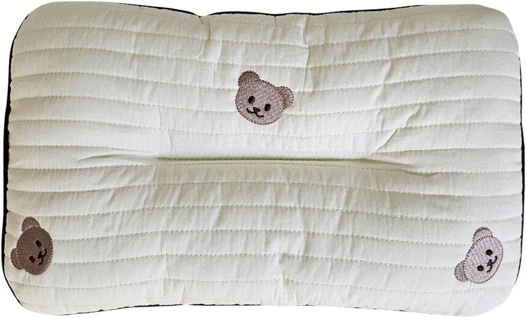 USMK Toddler Organic Cotton Bear Pillow