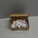 2 Pieces Accessory Cord with One LED Light Bulb Lamp Kit, 6Ft Christmas Village Lights Cord with On/Off Switch and Spare Fuse, Blow Mold Light for Christmas Houses Village, Holiday Craft Decorations