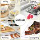 2 x Cleaning Brush Included Cooling Rack for Cooking and Baking - 10" x 15" Set of 2 Stainless Steel, Oven Safe Grid Wire Cookie Cooling Racks