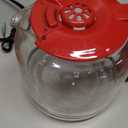 MUELLER HOME 12-Cup Red Coffee Maker - Perfect for Home or Office, Borosilicate Carafe, Auto-Off, Reusable Filter, Anti-Drip, Keep-Warm Function, Clear Water Level Window, Red Kitchen Accessories