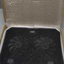 KeiBn Laptop Cooling Pad, Gaming Laptop Cooler 2 Fans for 10-15.6 Inch Laptops, 5 Height Stands, 2 USB Ports (S039)