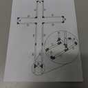 SOFARKKT 7FT Standing Cross Large DIY Cross Tree PVC Stand with Accessories for Christmas Light Up Cross Easter Outdoor Decorations Jesus Christ Cross Craft for Home Outside Religious Decor(No Lights)