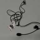 Referee Headset Earphone Newly-Designed Earpiece Professional 1pc V6 V4 FBIM Football Arbitro Coach Judger Arbitration Earhook Soccer Headset(1PC R Earpiece) 