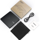 External CD DVD +/-RW Drive USB 3.0 Type C Portable CD/DVD Player Burner Reader Writer Optical CD ROM Disk Drive for Laptop Desktop PC iMac MacBook Pro/Air Windows 11/10/8/7/XP Linux Mac OS