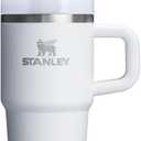 STANLEY Quencher H2.0 Tumbler with Handle and Straw 20 oz | Flowstate 3-Position Lid | Cup Holder Compatible for Travel | Insulated Stainless Steel Cup | BPA-Free | Frost