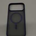 TORRAS Stronger Magnetic & Shockproof for iPhone 17 Pro Max Case, Fit for MagSafe, Military Grade Drop Protection, Camera Control, DIY Button, Slim Fit for iPhone 17 Pro Max Case Translucent Deep Blue