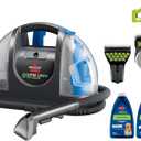 Bissell Little Green Pet Deluxe Portable Carpet Cleaner and Car/Auto Detailer, 3353, Gray/Blue