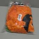 Spooktacular Creations Halloween Furry Pumpkin Costume for Baby and Toddler, Cute Pumpkin Outfit with Hood for Halloween Costume Cosplay Parties 3T