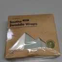 Baby Swaddle Sleep Sacks with Zipper - 3-Pack Swaddles for Newborns 3-6 Months, Infant, Baby Girls, Boys, Soft & Durable Newborn Sleep Sack, Easy Diaper Change Swaddling Blanket (Sage, L)