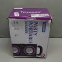 Bluetooth Speakers, 80W(Peak) Wireless TWS Portable Bluetooth Speaker, Beat-Driven Lights, 100dB Loud Stereo Speaker with BassUp, Speakers with Subwoofer for Outdoor, Party, Camping (DeepBlack)