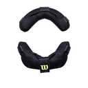 WILSON Dyna-Lite Synthetic Leather Facemask Pads - Black, One Size