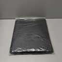 Gel Seat Cushion for Long Sitting, Double Thick Egg Seat Cushion with Non-Slip Cover, Breathable Honeycomb Home Office Chair Pads Wheelchair Cushion for Relieving Back Pain & Sciatica Pain (Black)